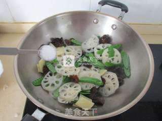 Stir-fried recipe