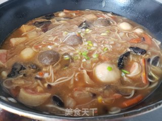 Meatball Soup Noodles recipe