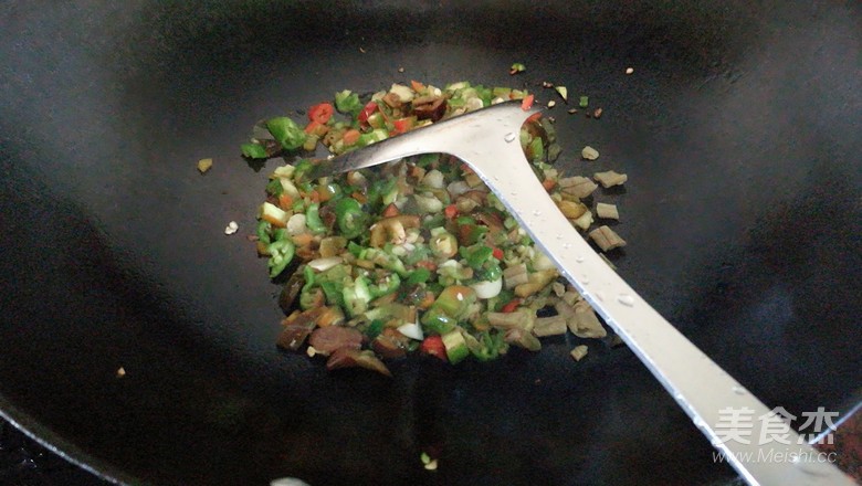 Vegetarian Stir-fried Sun Beans recipe