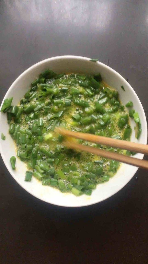 Chopped Green Onion Egg recipe