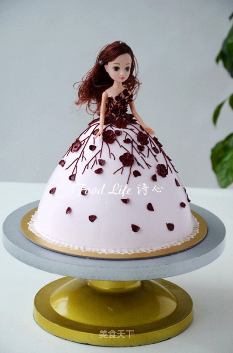 【barbie Cake】 recipe