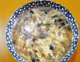 Seaweed and Egg Soup