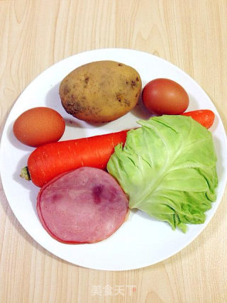 Healthy Breakfast Potato Omelette recipe