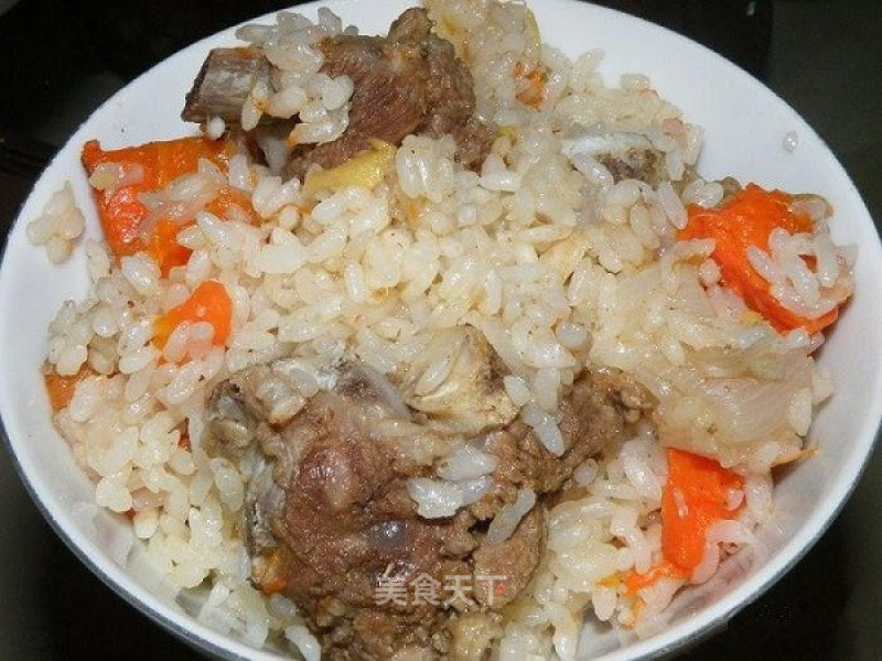 Rice Cooker Rice Lamb recipe