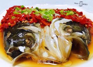 Chopped Pepper Fish Head recipe