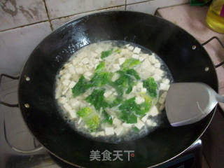 Enoki Mushroom Tofu Soup recipe