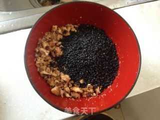 Black Sesame Walnut Crisp recipe