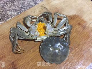 Steamed Crab with Egg recipe