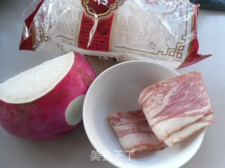 Bacon and Radish Soup recipe