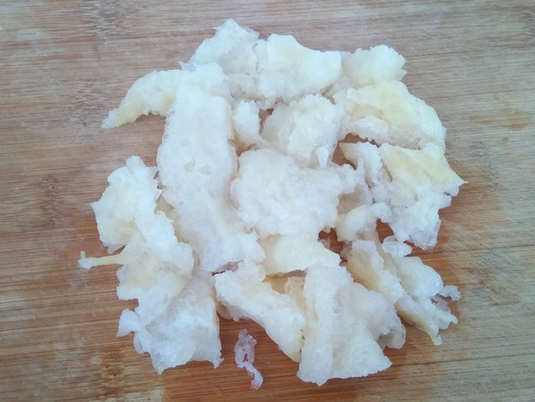 Fried Fish Maw with Onion recipe