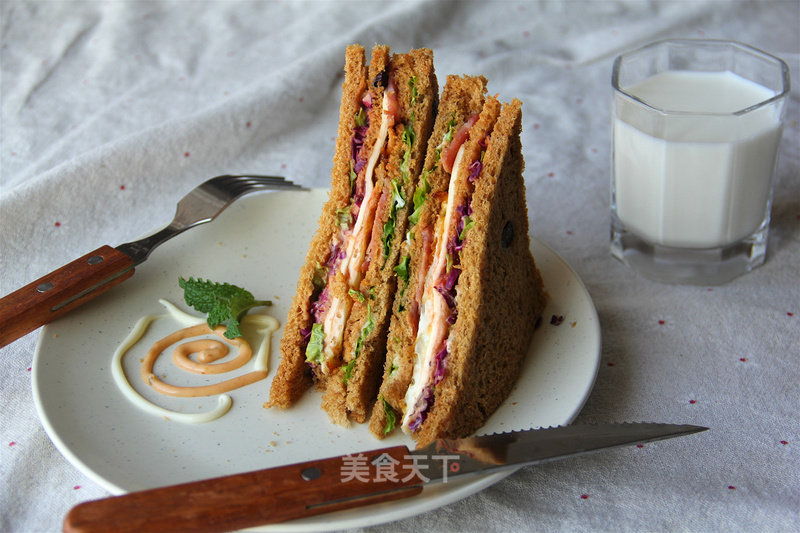 Whole Wheat Sandwich recipe