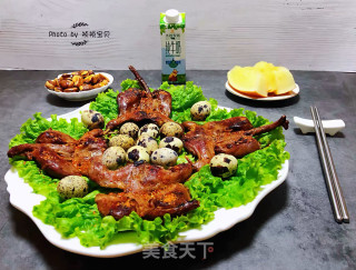 Pan-fried Quail#下酒菜# recipe