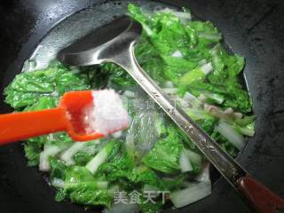 Boiled Vermicelli with Bacon and Cabbage recipe