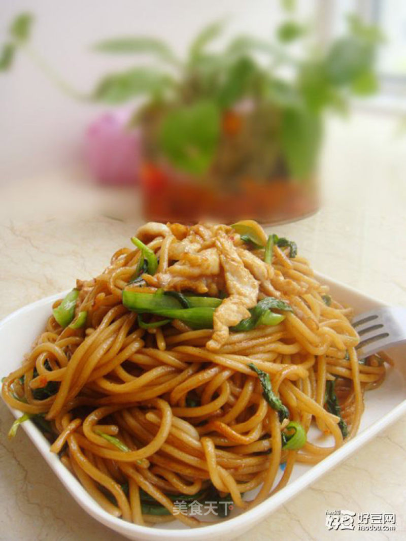 Spicy Fried Noodles recipe