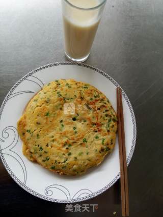 Okara and Scallion Omelet recipe
