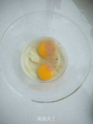 Scrambled Eggs with Purple Cabbage recipe