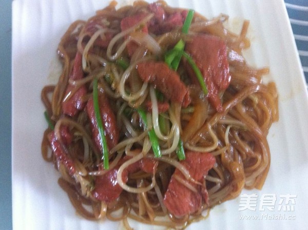 Cantonese Dry Fried Niuhe recipe