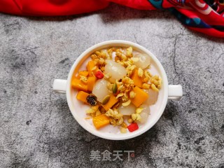 Mango Lychee Oatmeal Yogurt Bowl recipe