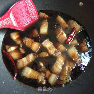 Braised Pork with Hua Diao recipe