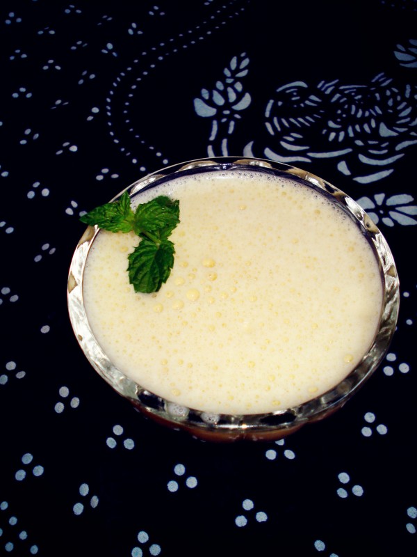 Yellow Peach Milk recipe