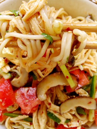 Low-calorie Fitness Meal ~ Chicken Noodles recipe