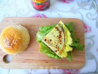 #aca Baking Star Competition# Egg Crepe Burger recipe