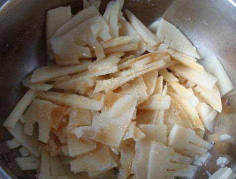 Cold Honey Bamboo Shoot Slices recipe