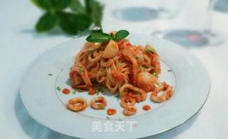 Seafood Angel Pasta recipe