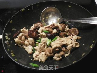 Fried Chicken with Double Mushroom recipe