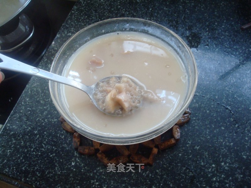 Taro Sago with Toffee Water recipe