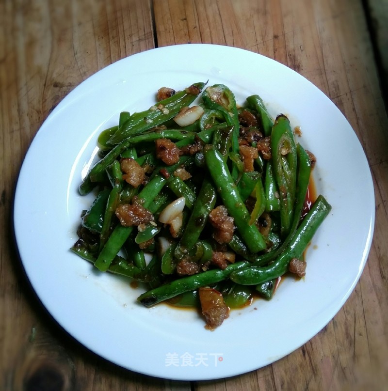Stir-fried String Beans with Chili Pepper