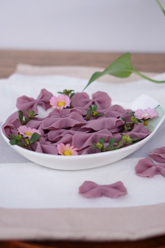 Purple Bow Noodle recipe