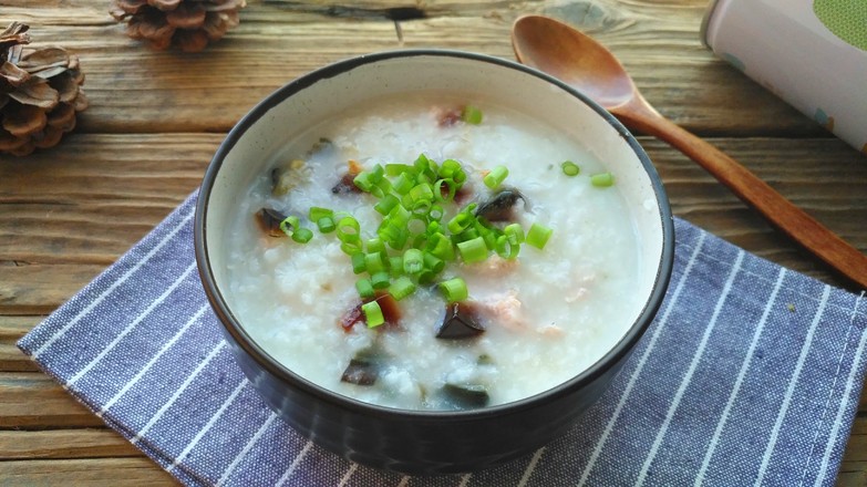 Congee with Preserved Egg and Lean Meat recipe