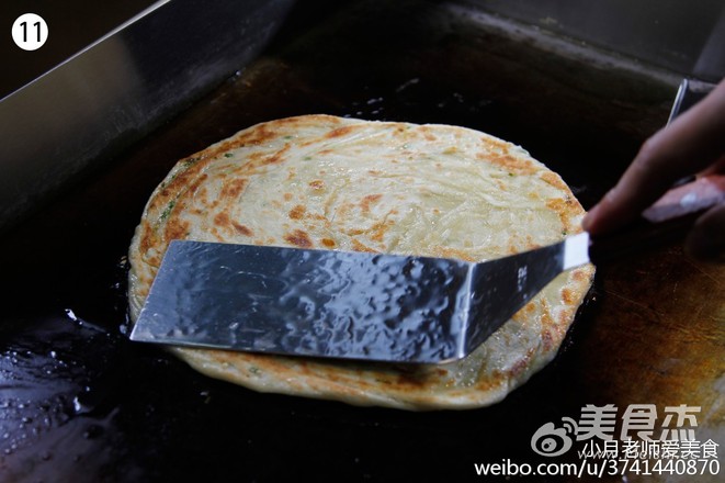 Taiwanese Hand-cooked Scallion Biscuits recipe