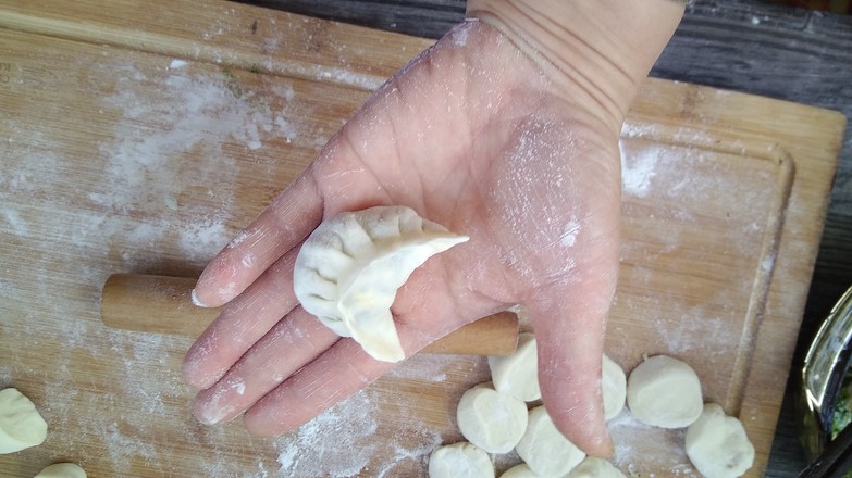 Green Vegetable Mushroom Dumplings recipe