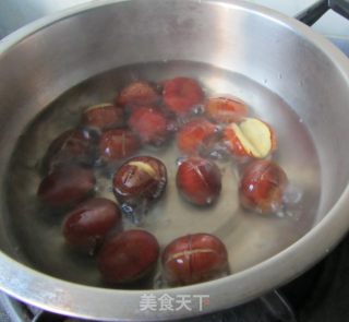 Chestnut Braised Inch Row recipe