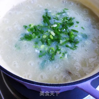 Congee with Preserved Egg and Lean Meat recipe
