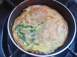 Spring Food Wild Vegetables-toon Quiche recipe