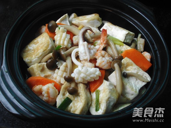 Seafood Tofu Casserole recipe