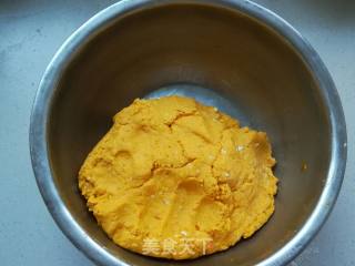 Pumpkin Glutinous Rice Cheese Heart Ball recipe