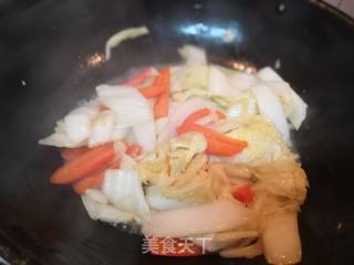 Stir-fried Chinese Cabbage with Beef recipe
