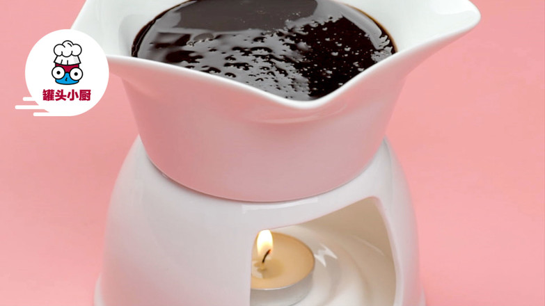 Homemade Romantic Chocolate Fondue recipe