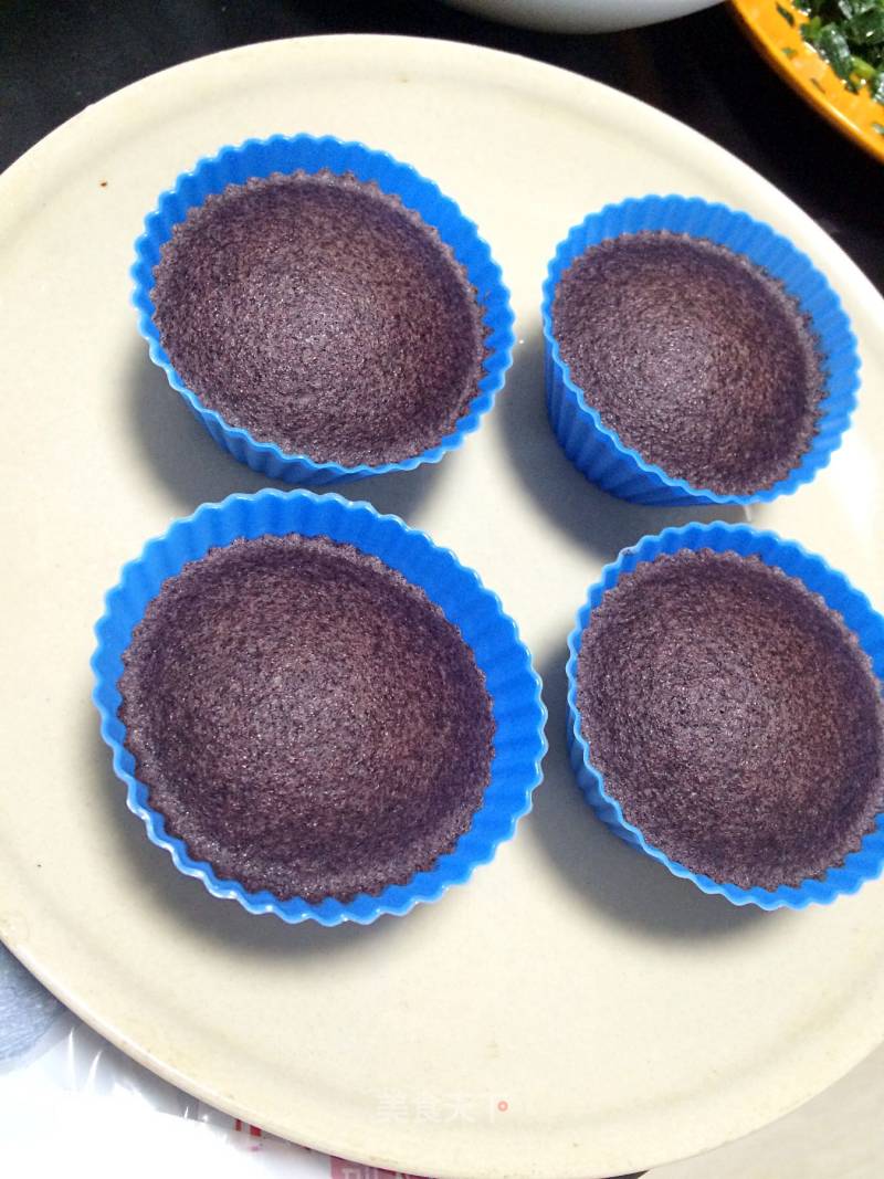 Purple Rice Cake without Oven recipe