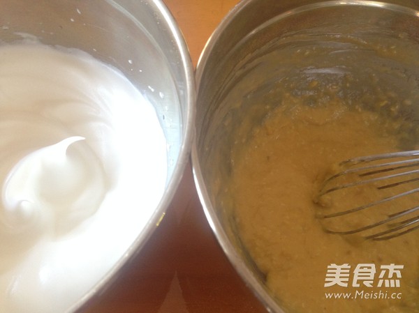 Pork Floss with Sesame Salty Chiffon recipe