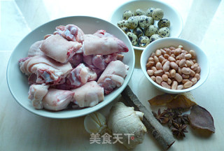 Peanut Stewed Pork Knuckles recipe
