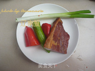 Huaishan Stir-fried Bacon recipe