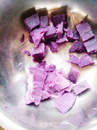 Corn Purple Sweet Potato Juice recipe