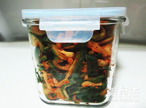 Spicy Dried Radish recipe