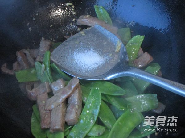 Stir-fried Snow Peas recipe