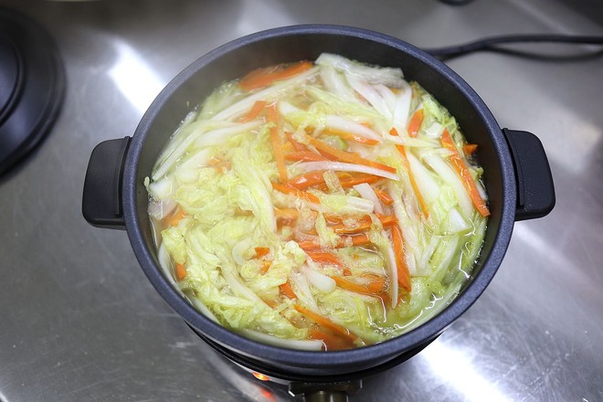 Beef Cabbage in Golden Soup recipe